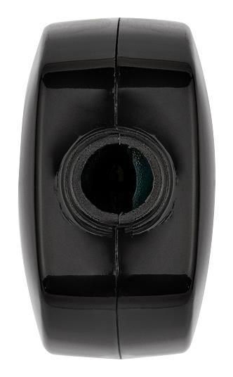 Vtičnica axial 16A P17/11 črna