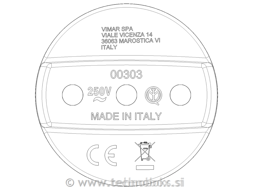 Adapter S17 + P30 vtičnica črna