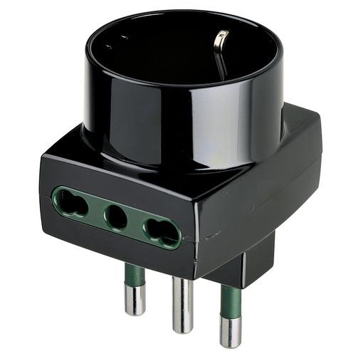 Multi-adapter S17 +2P17/11+P30 vtič. črn