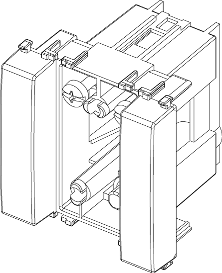 Adapter za vrtljivo dozo bel