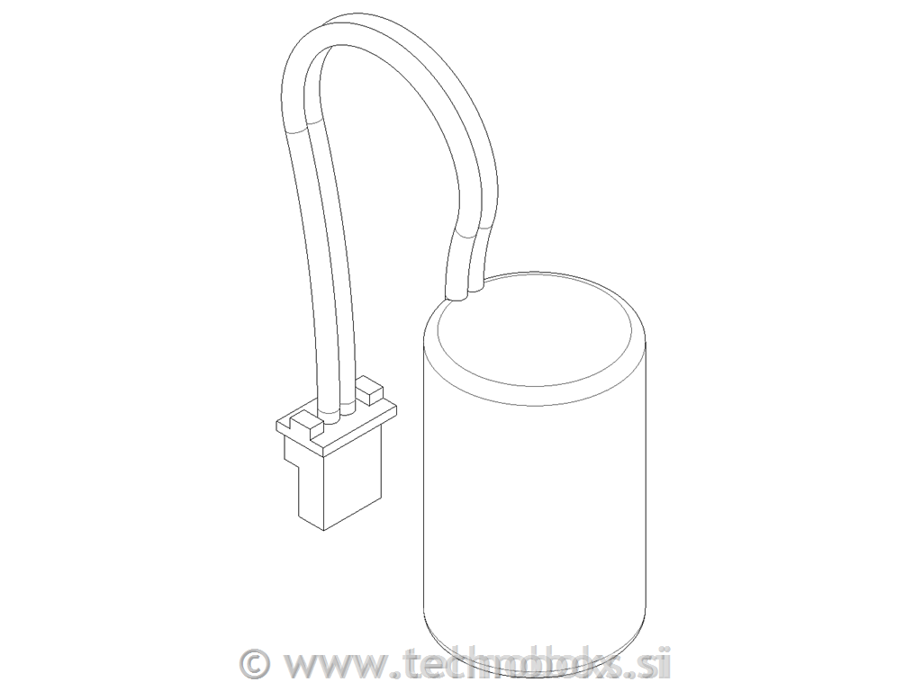Baterija polnilna Ni-MH 4,8V 80mAh