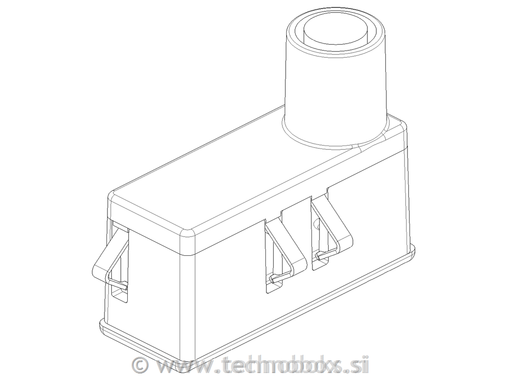 Tlivka LED ožičena