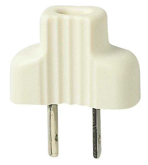 Vtikač polariziran 2P 6A 24V bež