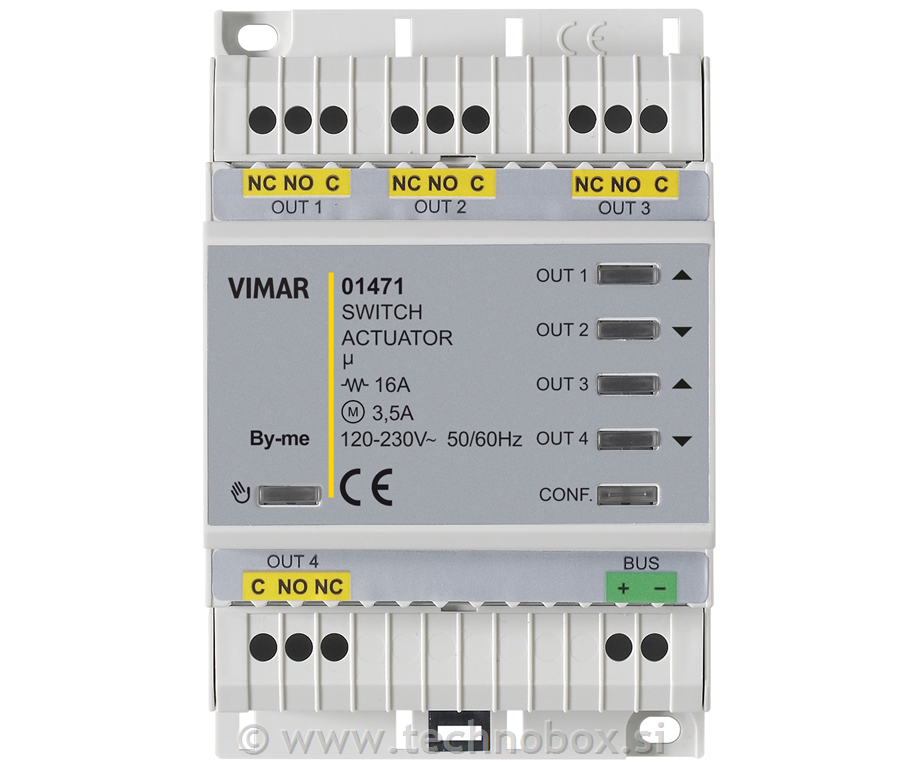 Aktuator s 4 izhodi 01471