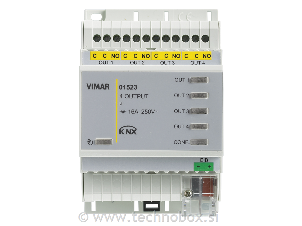 Aktuator 16A 4x izhod 01523