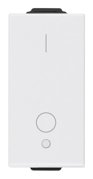 Stikalo navadno 2P 16A, belo 09015