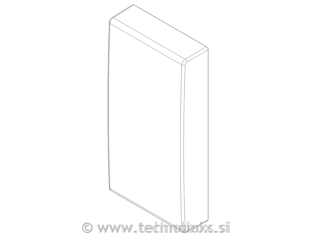 Tipka stikala 1M bela