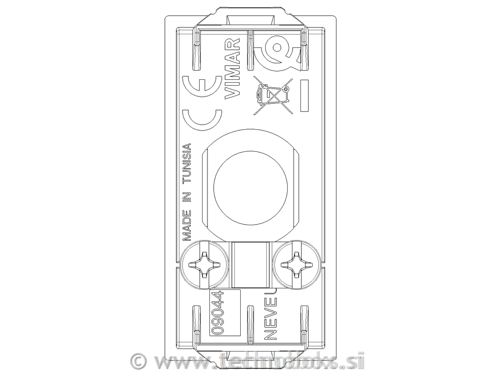 Uvodnica 1M bela 09044