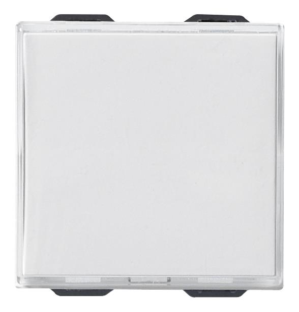 Tipkalo 1P NO 10A 250V za napis belo