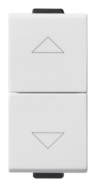 Stikalo za rolete 1-0-2 10A belo