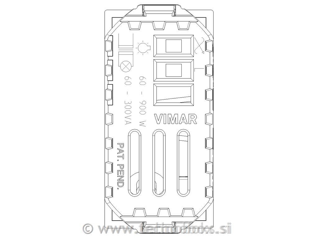 Regulator 230V 60-900W/60-300VA bel