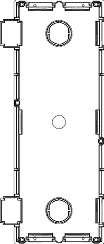 Doza zunanje enote 2m P/o