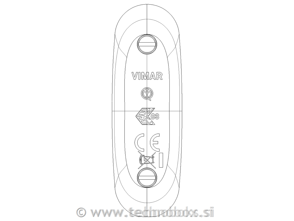 Stikalo linijsko 16A bel