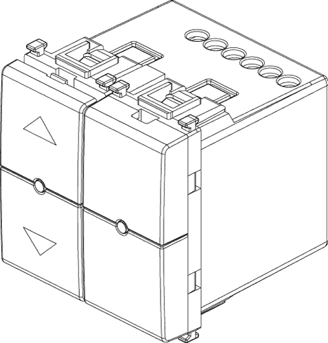 Sprejemnik za rolete 2M 14173
