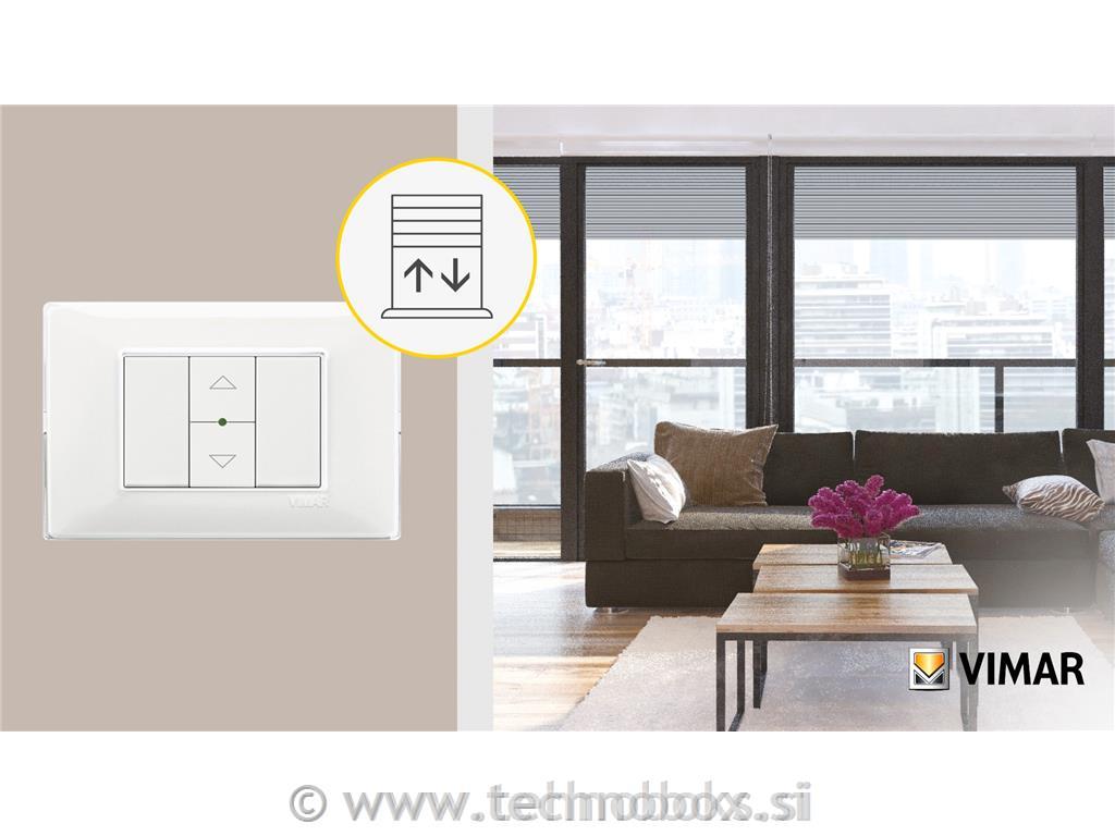 Tipkalo za rolete 1M belo Quid