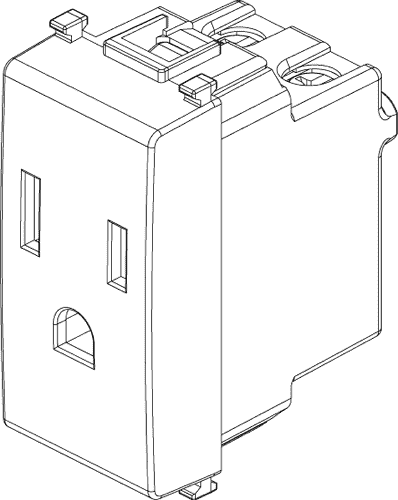 Vtičnica USA standard 14242