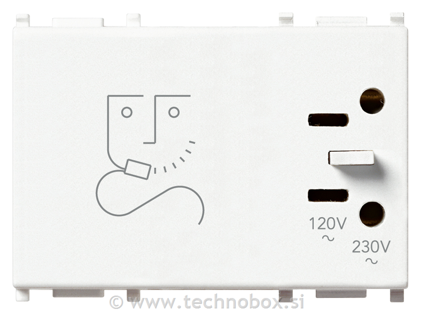 Vtičnica za brivnik antib. 14290.AB