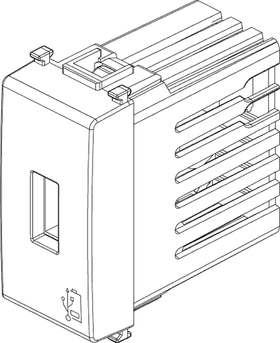 Vtičnica USB 5V 1,5A 1M 14292