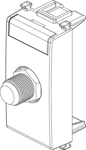 Vtičnica koaks. F konektor 14318