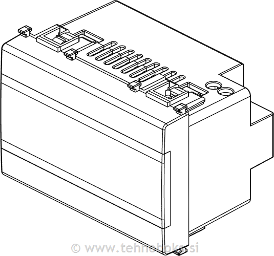 Svetilka LED p/o 3M 120-230V bela