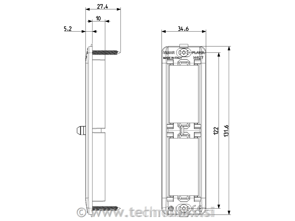Nosilni okvir PLANA 1M+1M