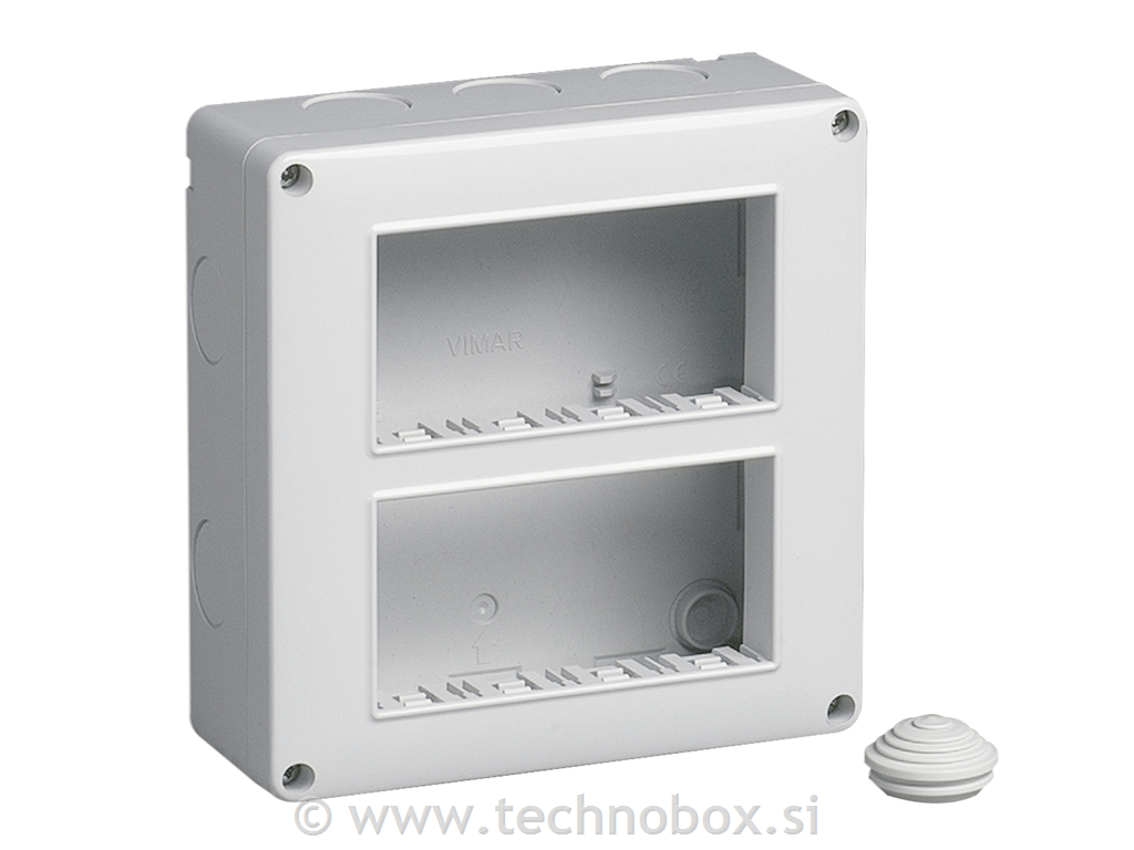 Ohišje n/o 8M 2x4M vertikal 14832