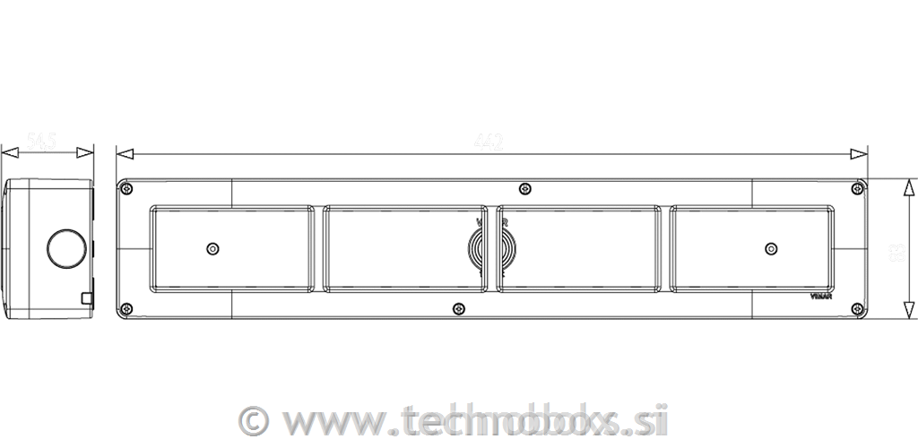 Ohišje n/o 16M 4x4M 14839