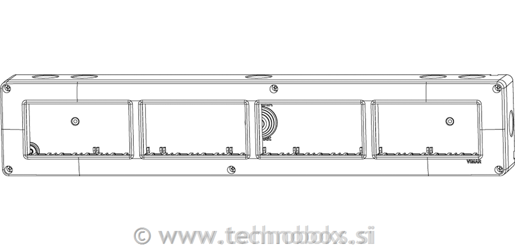 Ohišje n/o 16M 4x4M 14839