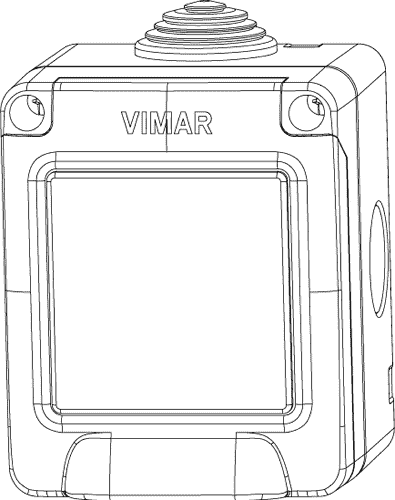 Ohišje n/o 1M IP55 14901