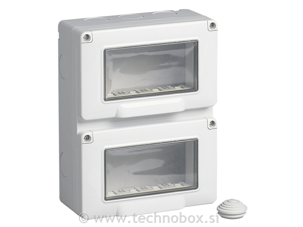 Ohišje n/o 8M 2x4M IP55 14912