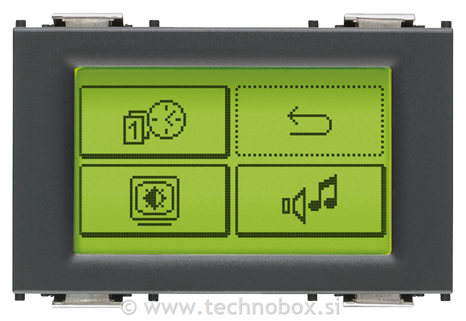 Zaslon na dotik KNX 16849