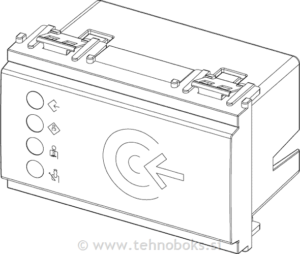 Zunanji čitalec kartic 16927