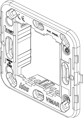 Nosilni okvir 2M brez vijaka 17087