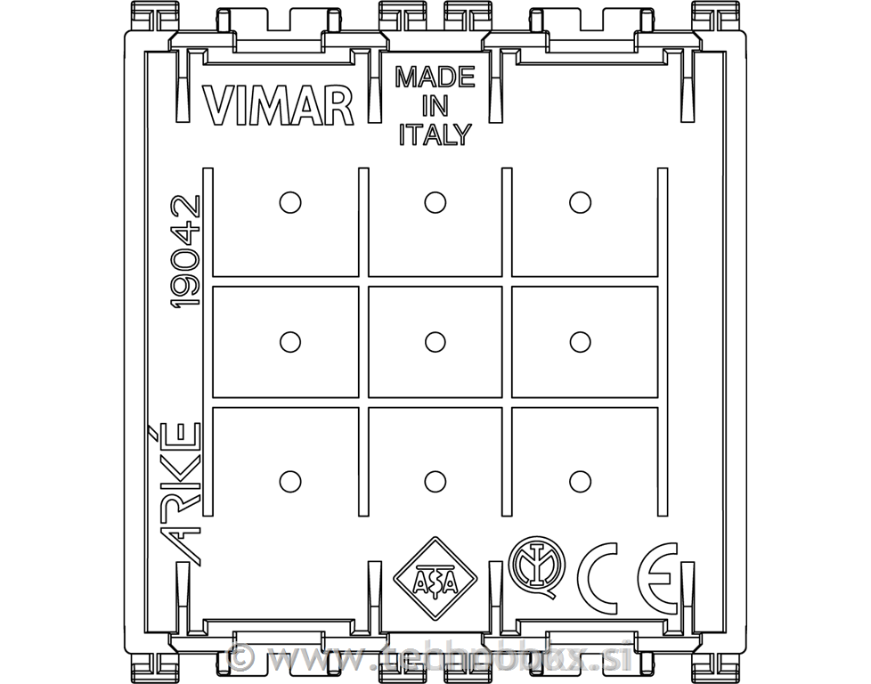 Polnilo 2M ARKE sivo 19042
