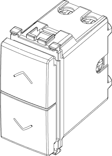 Stikalo za rolete 1M 1-0-2 19060