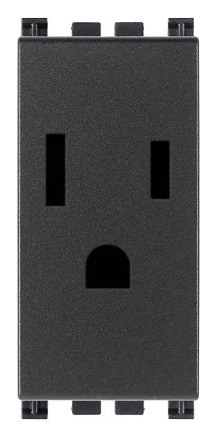 Vtičnica 1M USA 2P+E 15 A 127 V