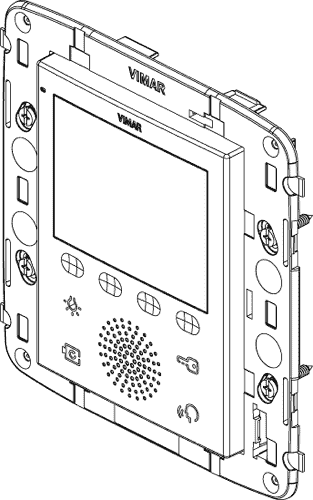 3,5 in Due Fili video entry unit