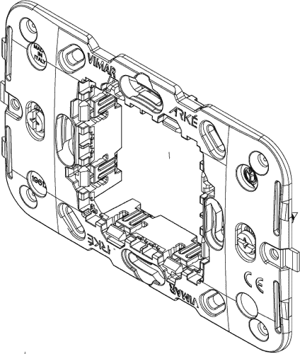 Nosilni okvir ARKE 2/3M 19612