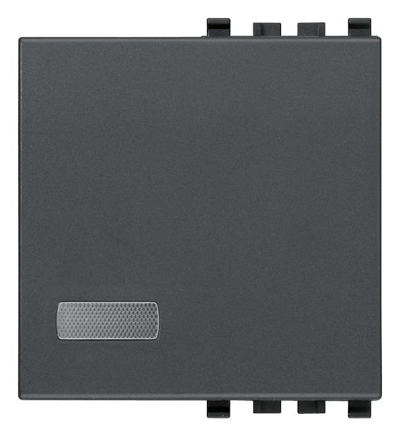 Tipka osvetljena siva 2M