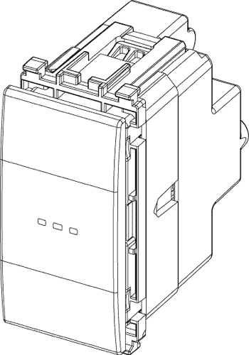 Stikalo navadno aksialno 1M antrac 20101