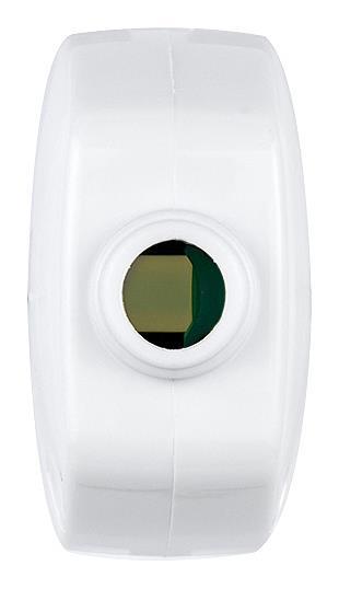 Vtikač axial 16A bel