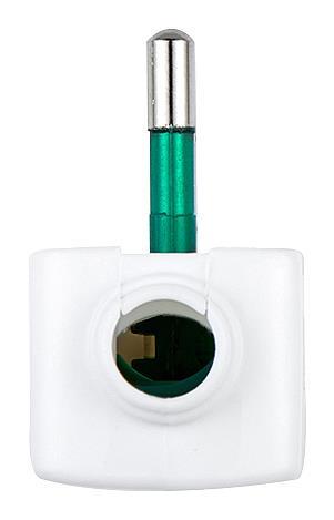 Vtikač 2P-E 90st. bel