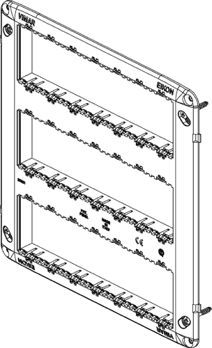 Nosilni okvir 21M z vijaki 20621