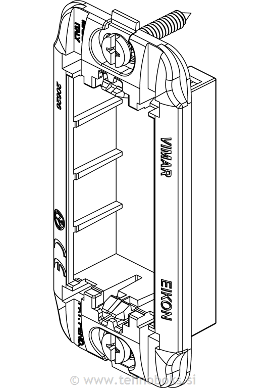 Nosilni okvir EIKON 1M tanek