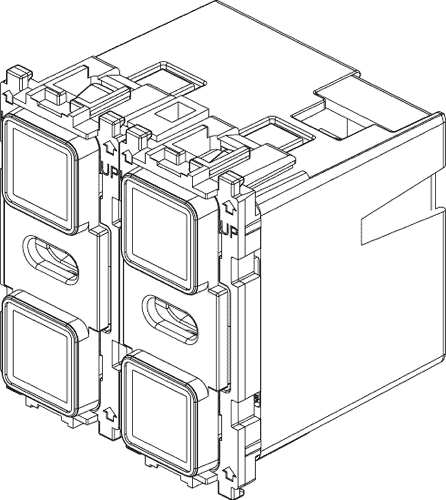 Stikalo 4 gumbi KNX 21840