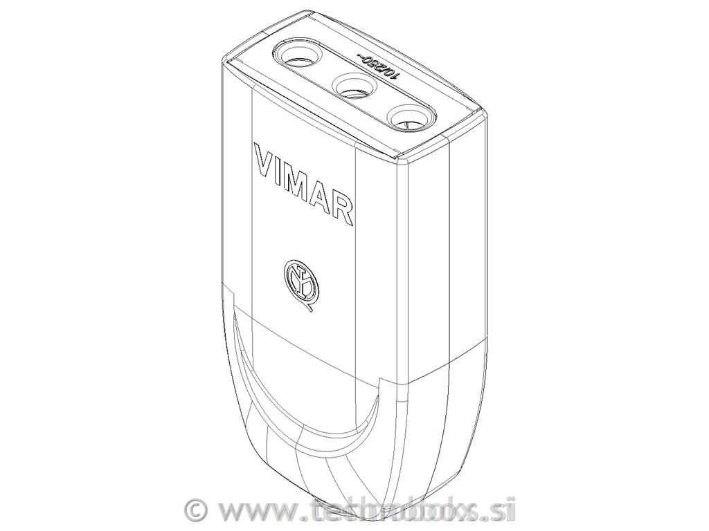 Vtičnica 2P+E 10A Euro ital stand. BE