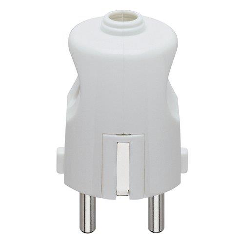 Vtikač šuko beli 00231.B