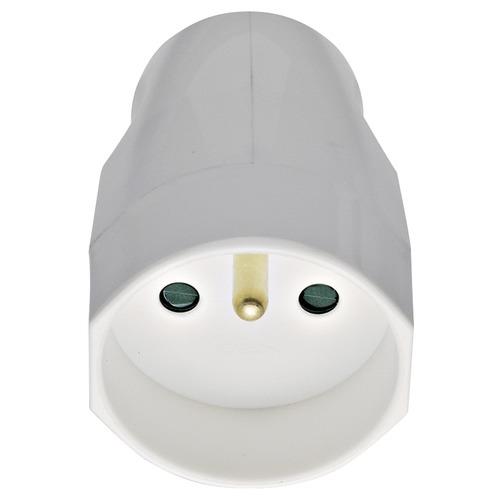 Vtičnica axial 16A FR bela