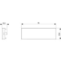 Tipka Elvox 1m axilna