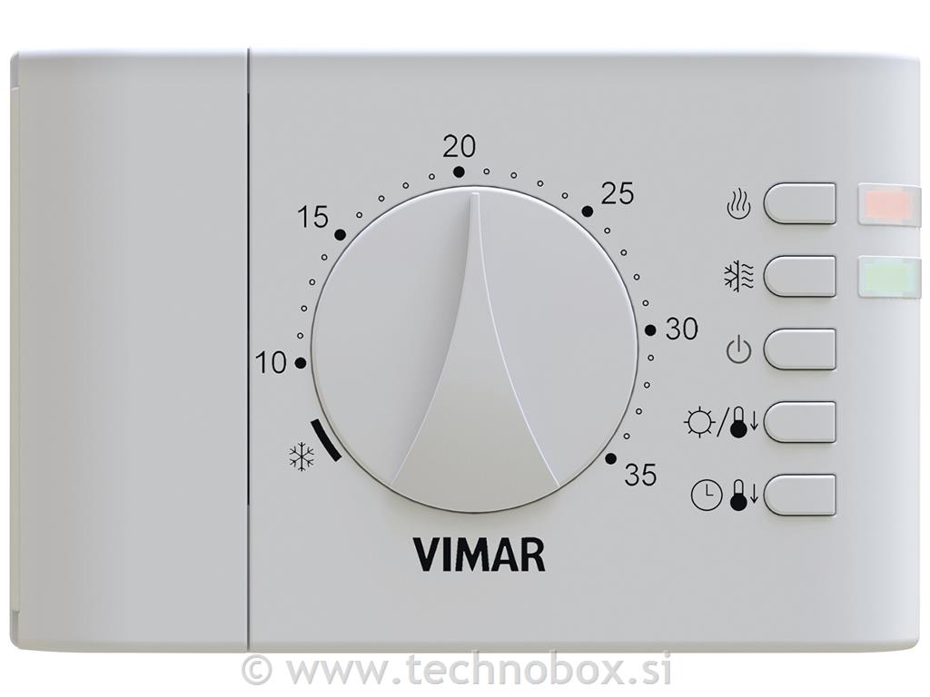 Termostat n/o elektronski 240V bel